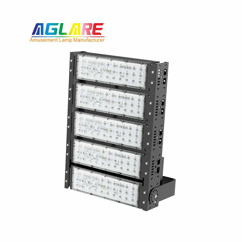 led彩色投光灯 带？250W变色RGB泛光灯游乐园公园景观户表照明