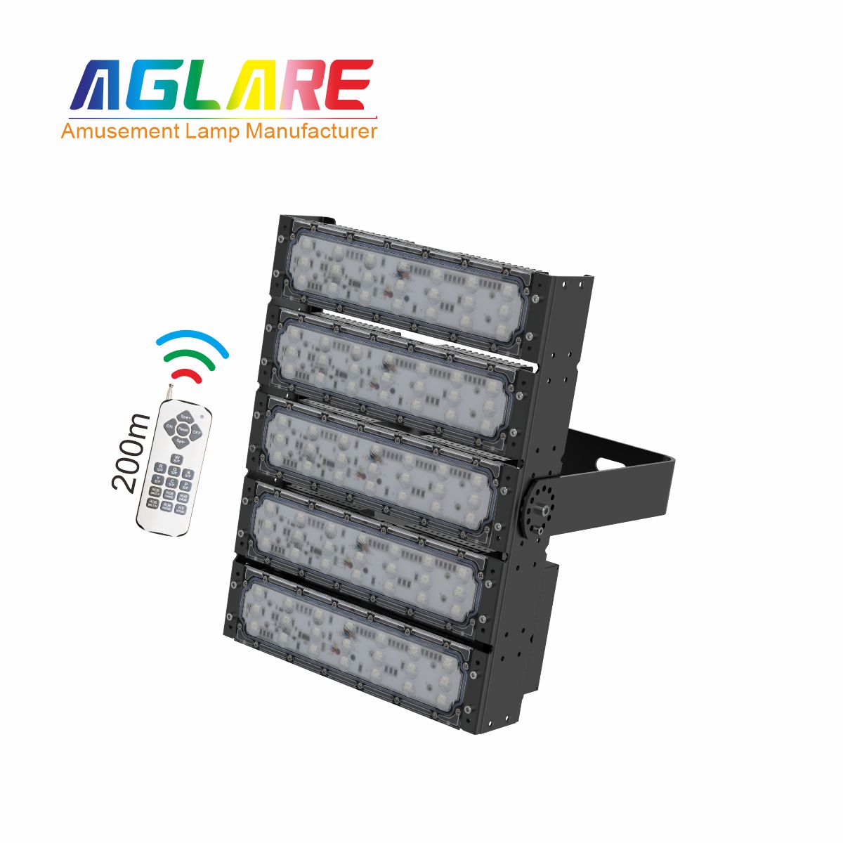 250W LED彩色投光灯RGB景观灯户表射灯带？仄