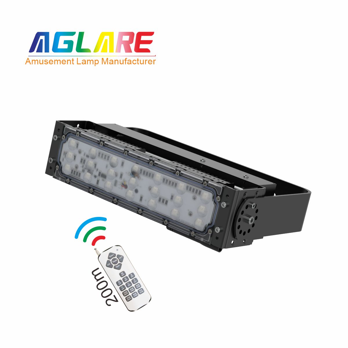 50W LED彩色投光灯带？仄