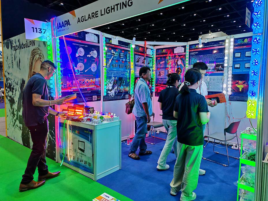贝斯特照明AGLARE亮相2024 年曼谷 IAAPA 亚洲展览会
