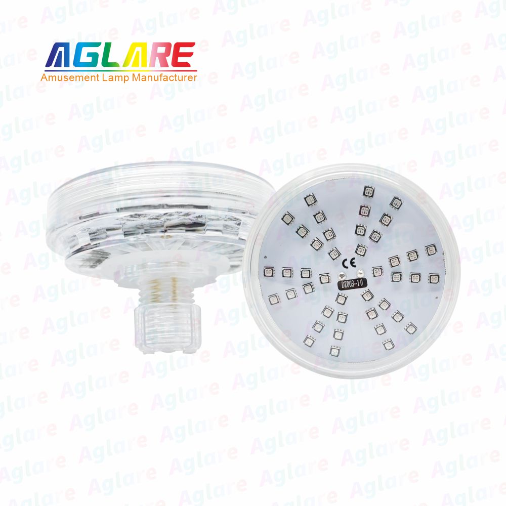 80mm RGB自动LED灯1-16旋转成效的游乐设施- AC24V， 48led